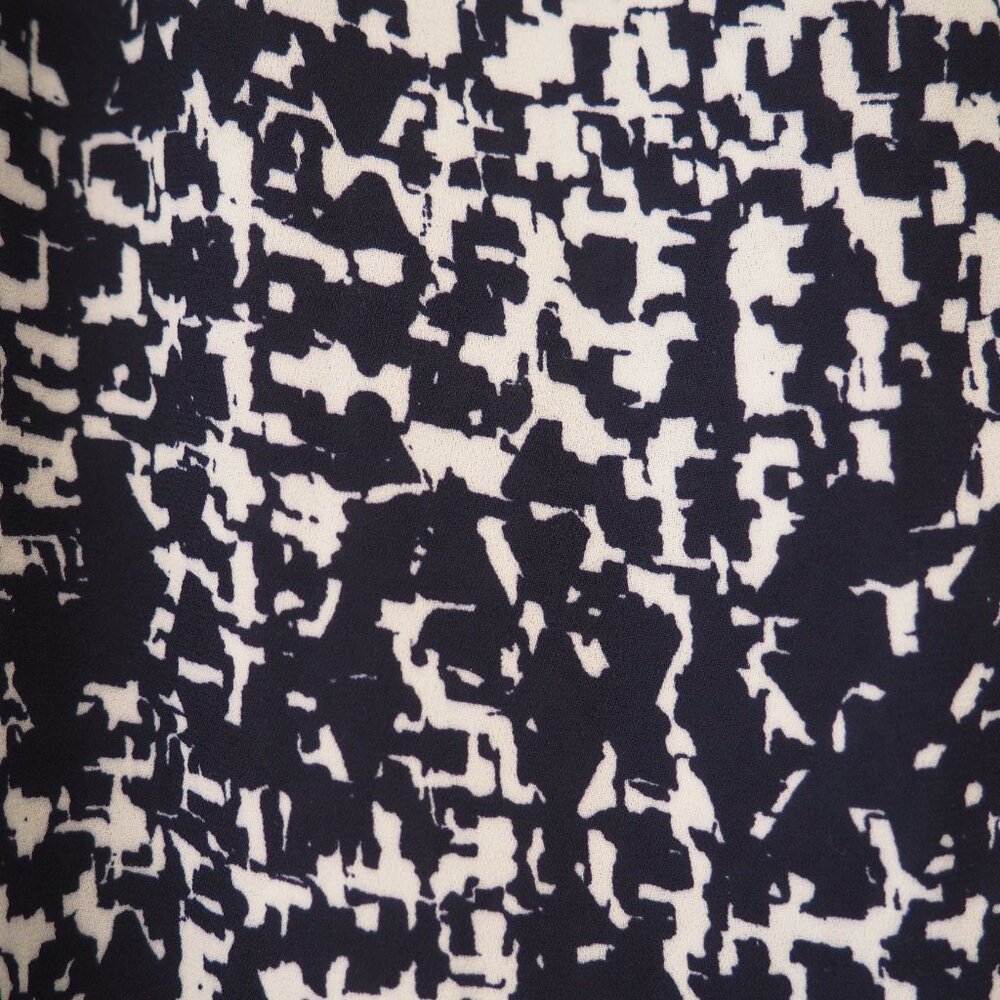 White House Black Market Navy Blue Spaghetti Strap Flounce Maxi Dress - Picture 6 of 8